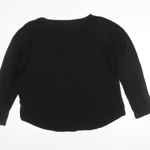 Gap Women's Black XL Long Sleeve T-Shirt