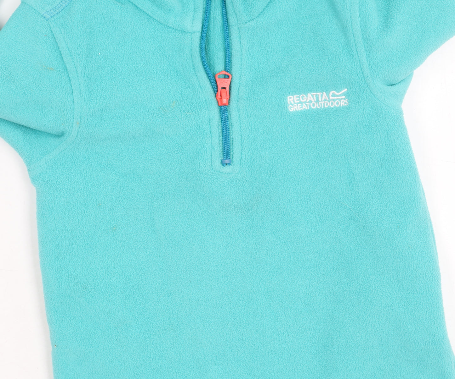 Regatta Girls Blue Fleece Pullover Hoodie, 5-6 Years