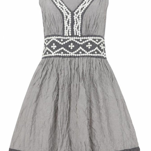 Phase Eight Women’s Grey A-Line Sleeveless Dress - Size 8
