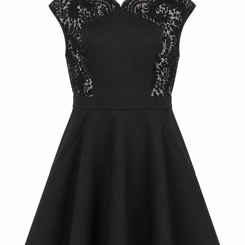 Ted Baker Women's Black Zip Dress Size 6