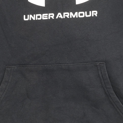 Under Armour Boys' Black Pullover Hoodie Medium