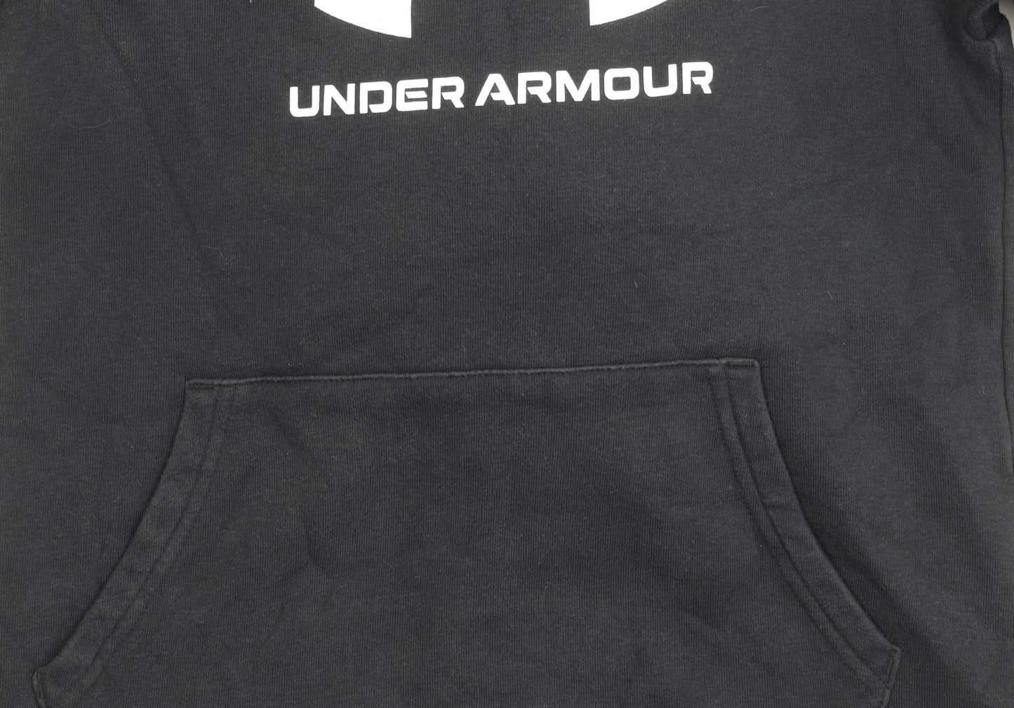 Under Armour Boys' Black Pullover Hoodie Medium