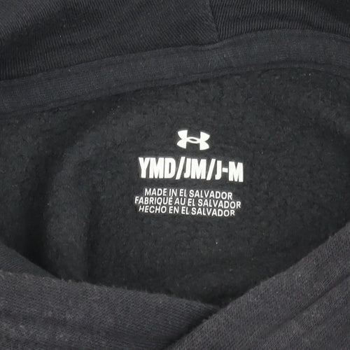 Under Armour Boys' Black Pullover Hoodie Medium
