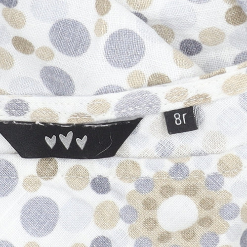 Per Una Women's Multicoloured Polka Dot Skirt Size 8