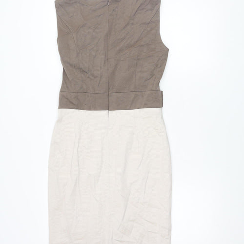 Phase Eight Women's Beige Sheath Dress Size 12
