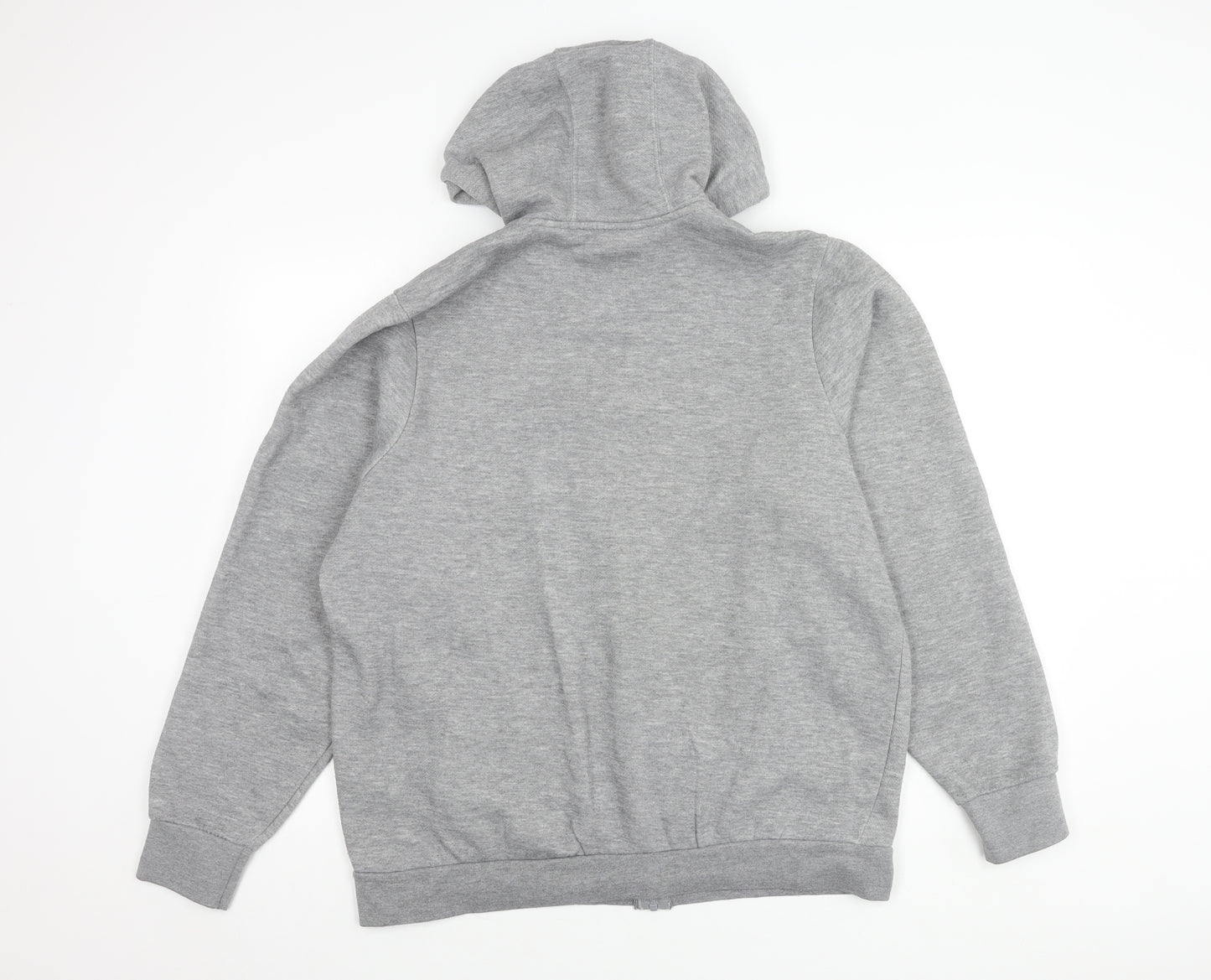 Slazenger Men's Grey Hooded Basic Jacket L