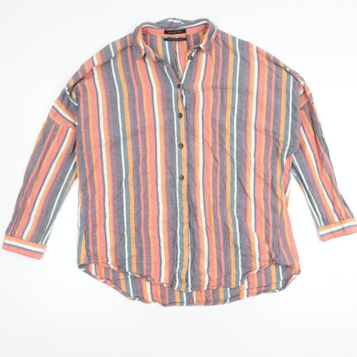 Urban Outfitters Men's Multicoloured Striped Shirt S