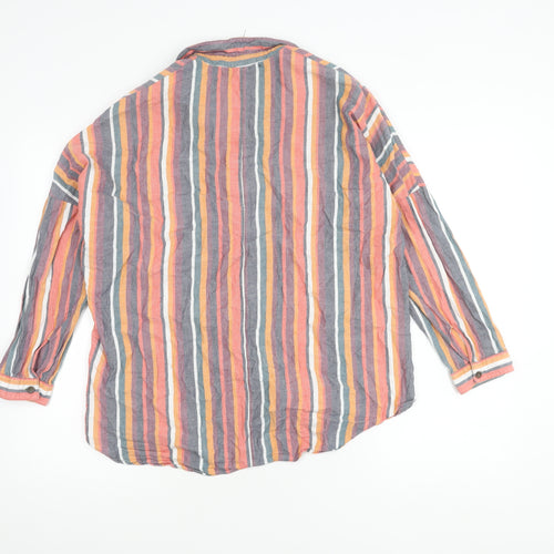 Urban Outfitters Men's Multicoloured Striped Shirt S