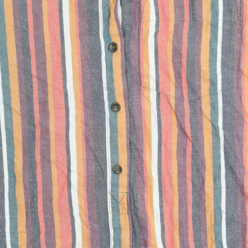 Urban Outfitters Men's Multicoloured Striped Shirt S