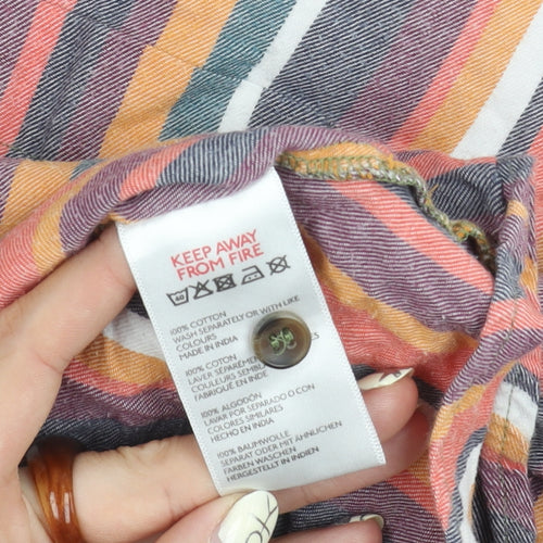 Urban Outfitters Men's Multicoloured Striped Shirt S