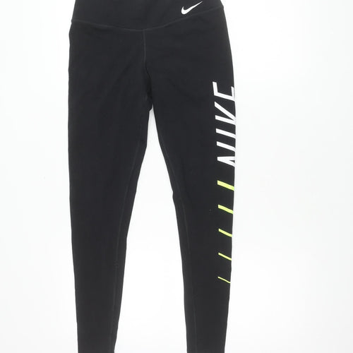 Nike Women's Black Dri-Fit Leggings, Size S