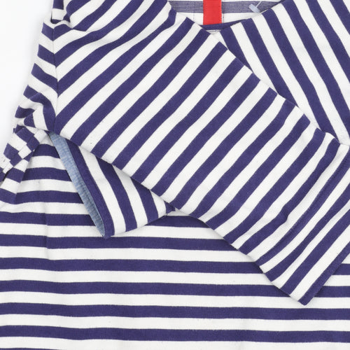 Joules Women's Blue Striped Dress, UK 10, Casual Spring