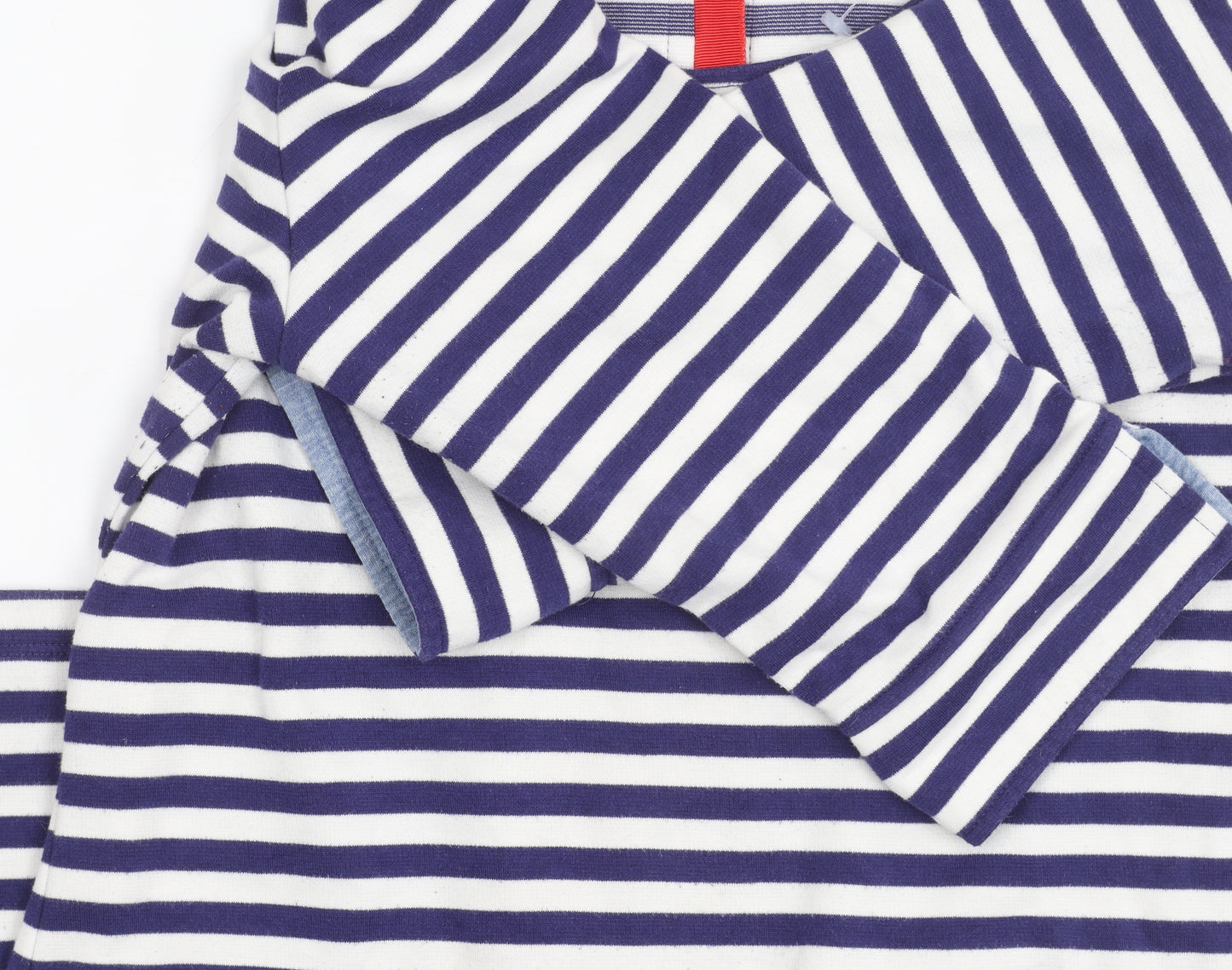 Joules Women's Blue Striped Dress, UK 10, Casual Spring