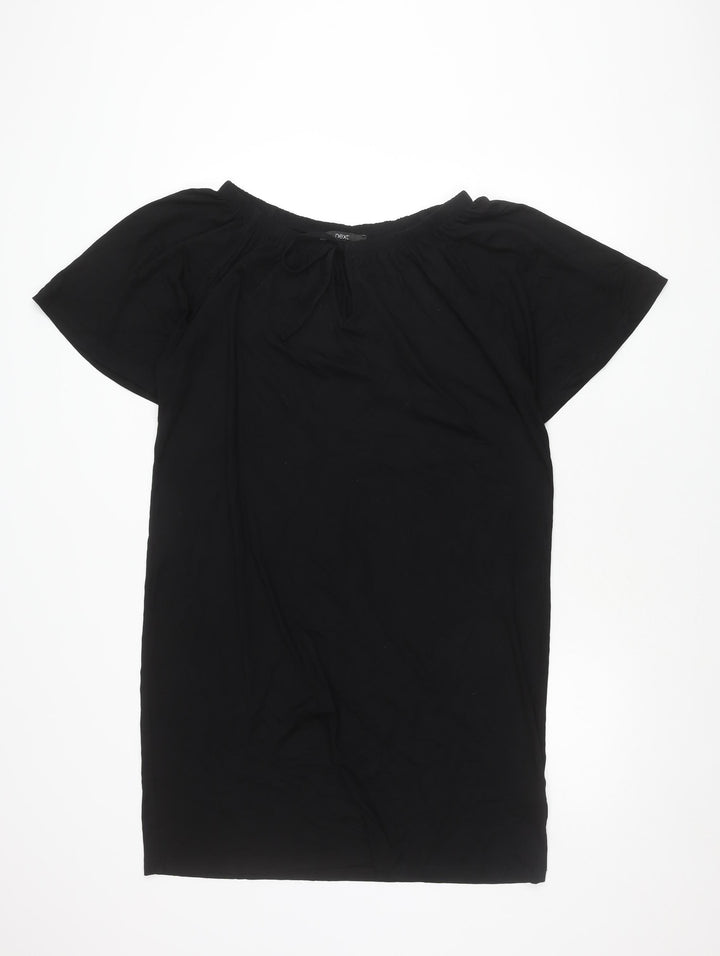 Next Women's Black Size 14 Versatile Knit Dress