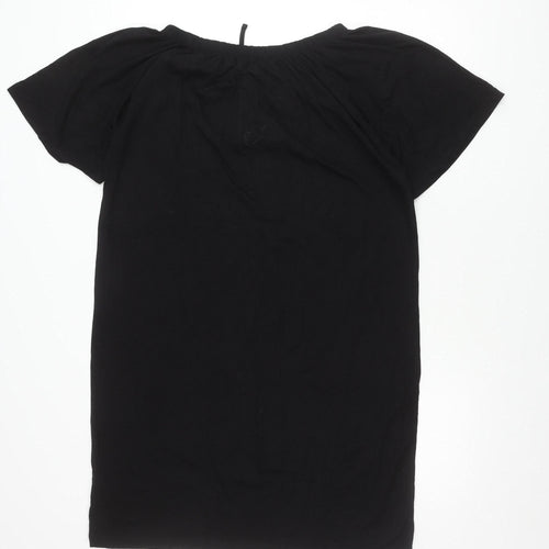 Next Women's Black Size 14 Versatile Knit Dress