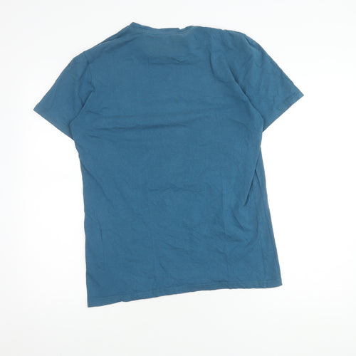 Dare 2b Men's Blue Crew Neck Graphic T-Shirt M