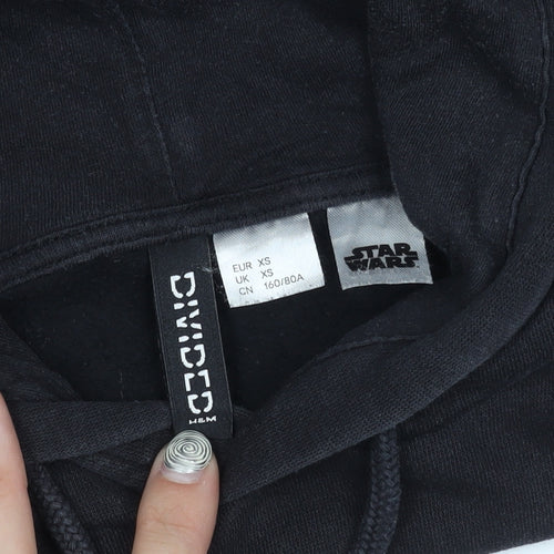 H&M Women’s XS Black Star Wars Hoodie