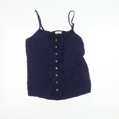 Oasis Women Blue Camisole Blouse Size 14
