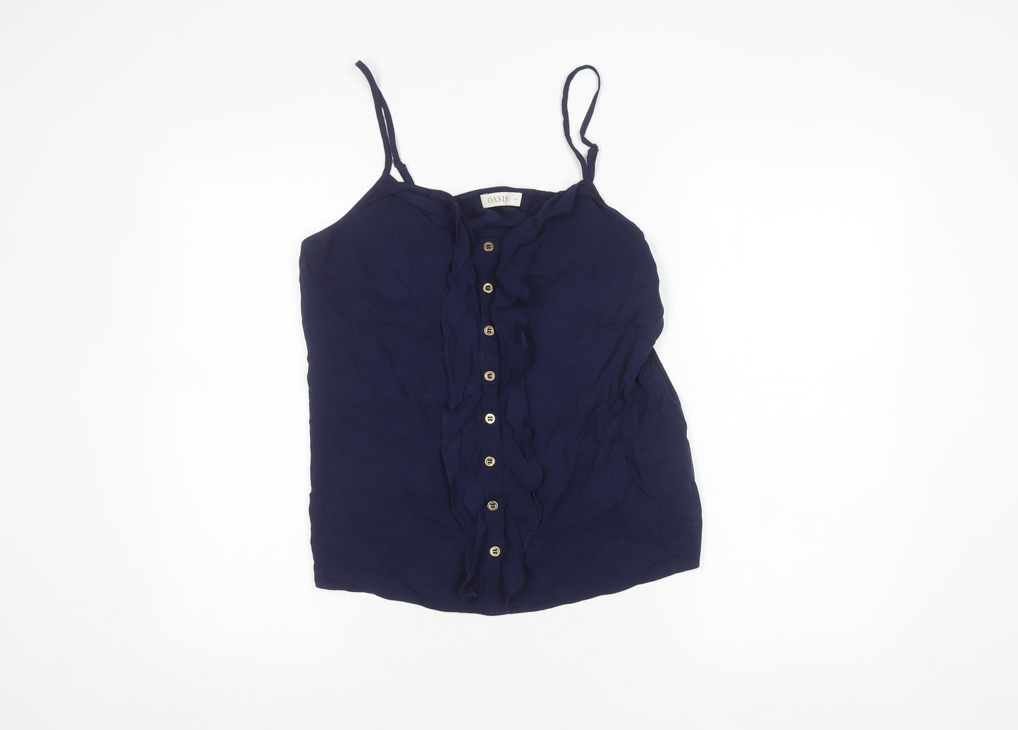 Oasis Women Blue Camisole Blouse Size 14