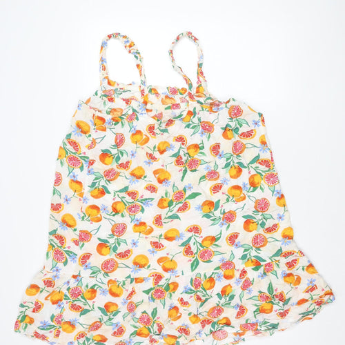 Marks and Spencer Women's Multicoloured Floral Slip Dress