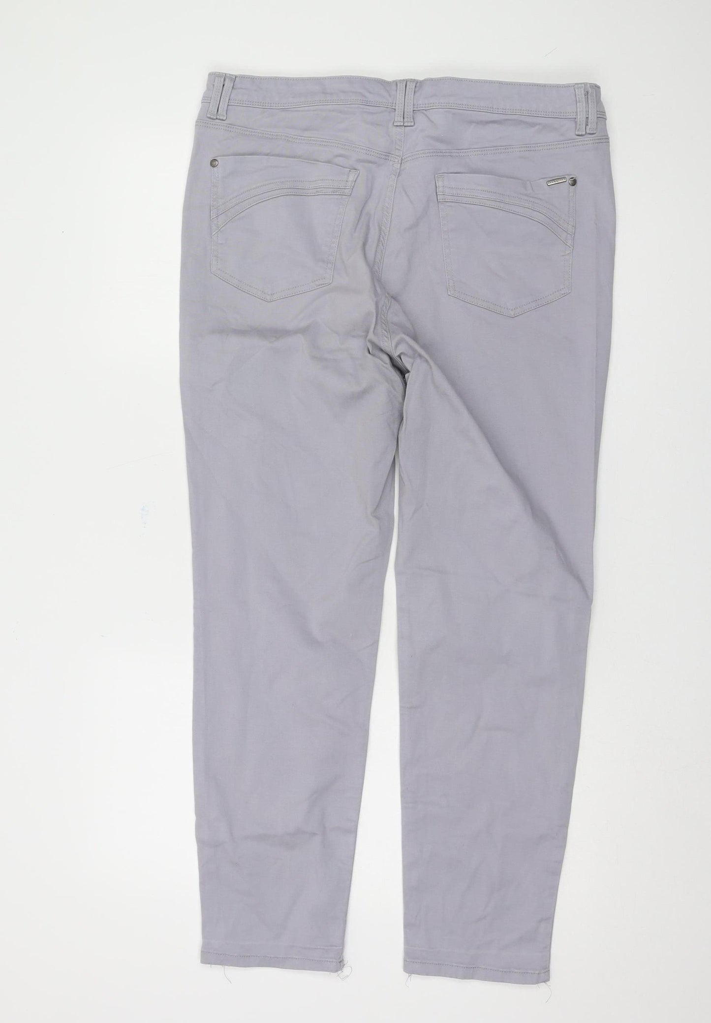 Bandolino Women's Grey Straight Trousers Size 18
