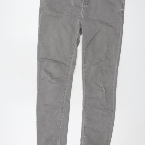 Topshop Grey Maternity Skinny Jeans Size 10 Woman