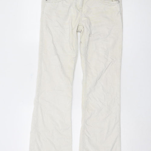 River Island Women’s Ivory Bootcut Trousers - Size 12R