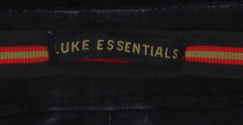 LUKE Men's Black Skinny Jeans, Size S, 30W