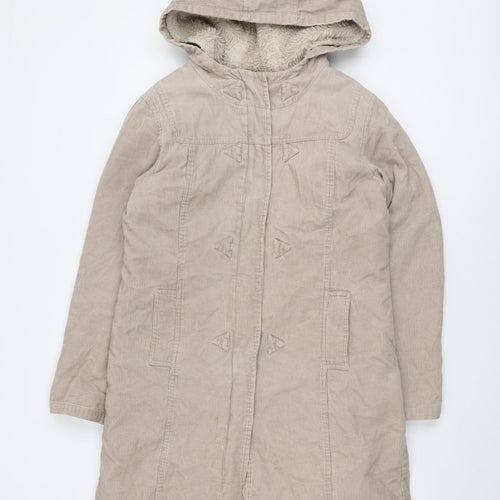 New Look Women's Beige Parka Size 12