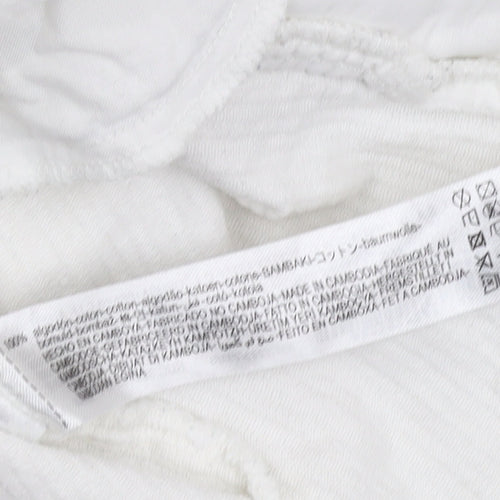 Zara Women's White Corduroy Jacket S