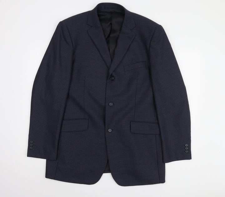Charlton Gray Men's Blue Blazer 42R Jacket Formal