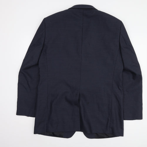 Charlton Gray Men's Blue Blazer 42R Jacket Formal