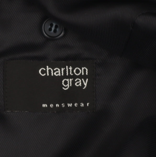 Charlton Gray Men's Blue Blazer 42R Jacket Formal