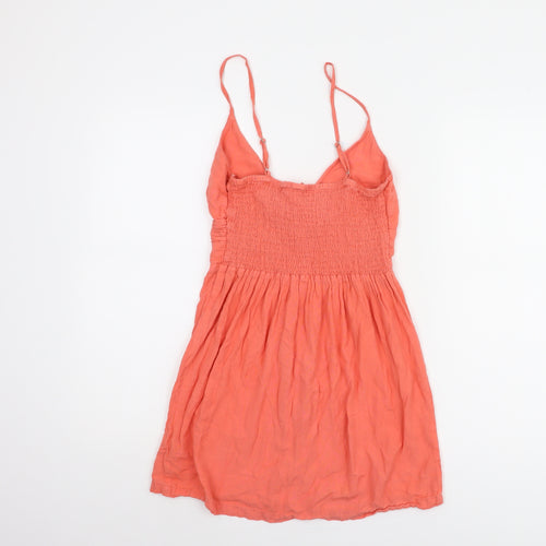 Orange Strappy Dress - New Look Women's S