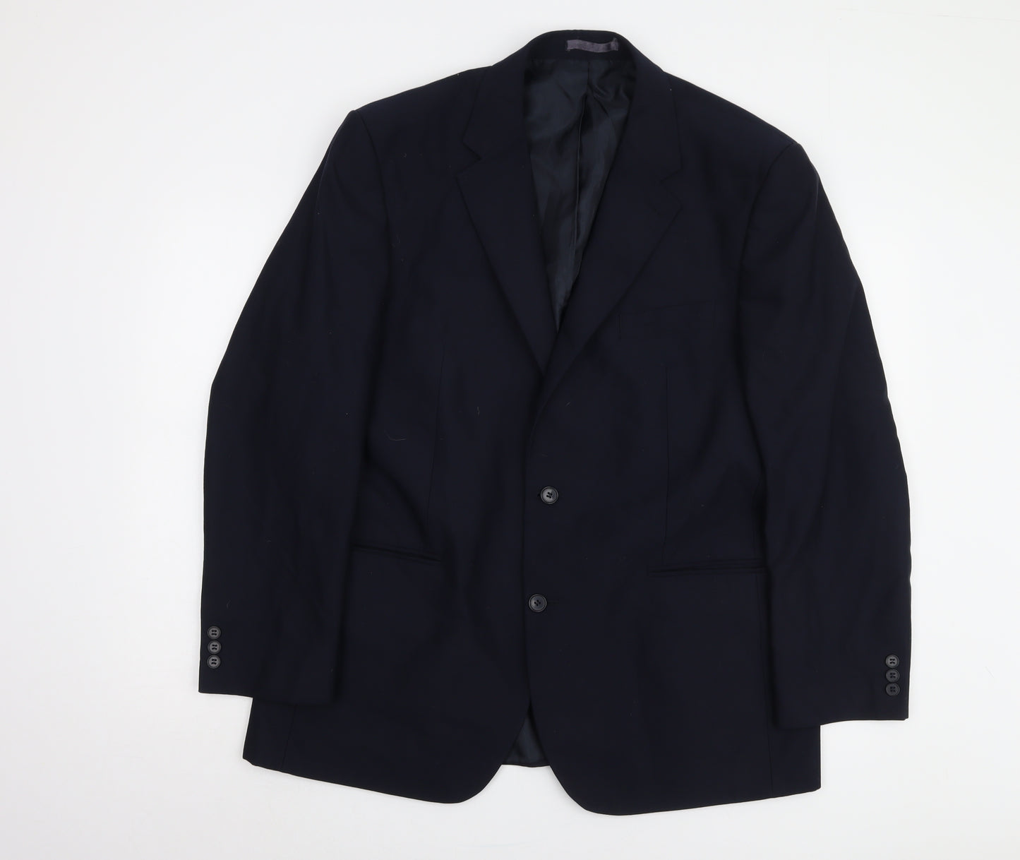 Scott & Taylor Men's Blue Regular Fit Blazer Jacket 44R