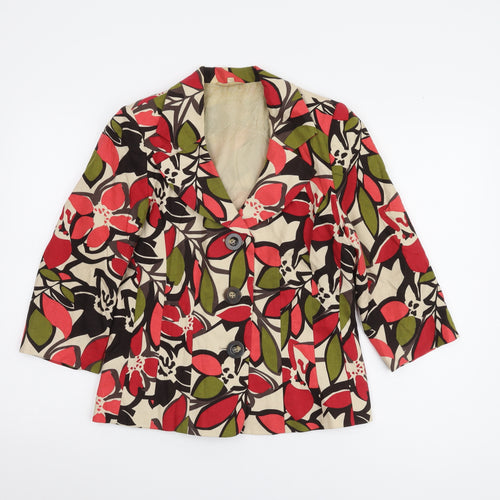 Style by EWM Floral Women's Blazer, Size 10