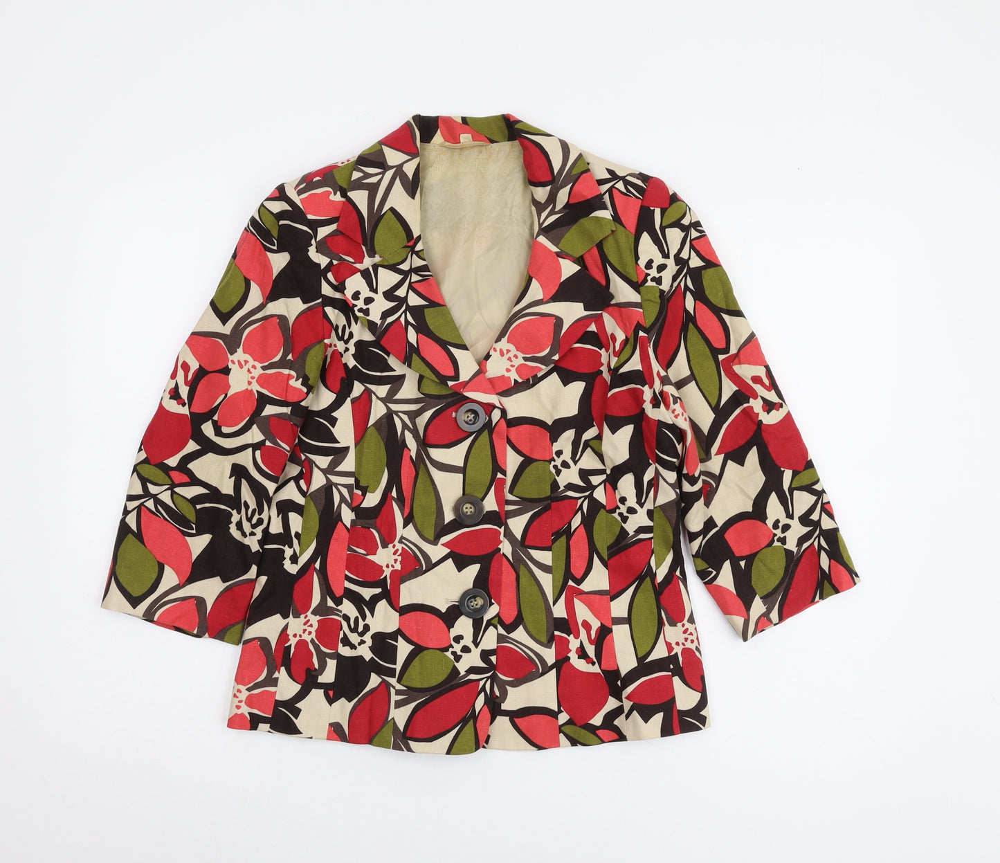 Style by EWM Floral Women's Blazer, Size 10