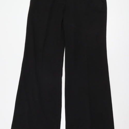 Sapparilla Women's Black Wide-Leg Trousers Size 16
