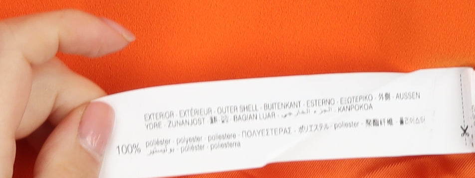 Zara Women's Orange Short Skirt XL