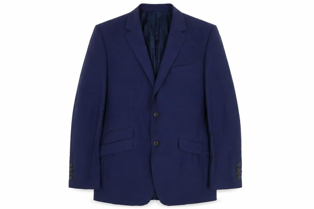 Marks and Spencer Men's Blue Wool Blazer 40