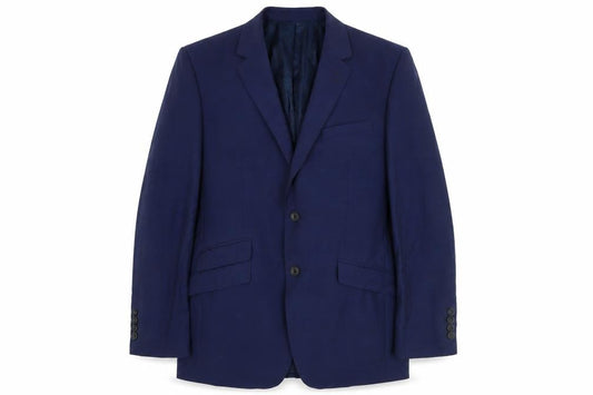 Marks and Spencer Men's Blue Wool Blazer 40
