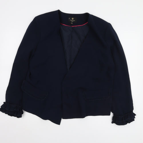 Massimo Fabbro Women's Blue Blazer Size 16