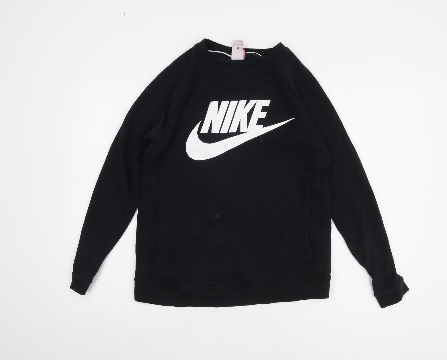 Nike Women's Black Sweatshirt Size S Cotton Blend
