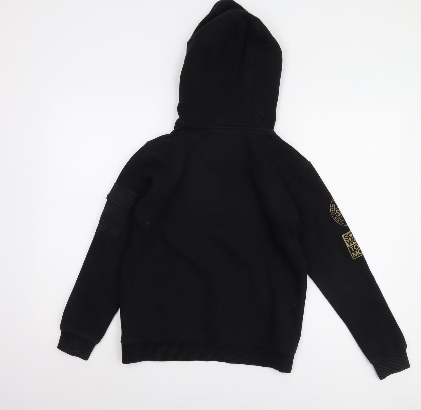 Sonneti Boys Black Hoodie 12-13 Years Pullover Style