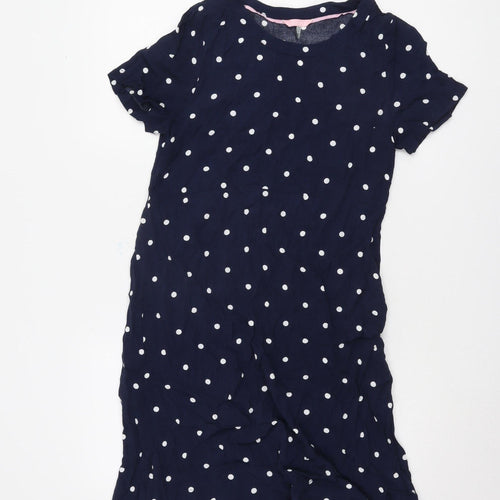 Joules Women's Blue Polka Dot Dress Size 8
