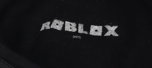 Roblox Boys Black Pullover Hoodie 12-13 Years