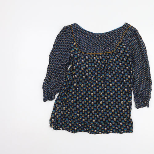 French Connection Women's Blouse Size 8 Multi Geometric Tunic