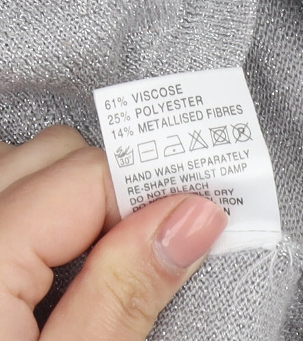 Eastex Women's Grey Pullover Jumper Size 12