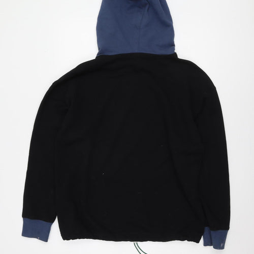 GAYR Men's Black Pullover Hoodie - Regular Fit