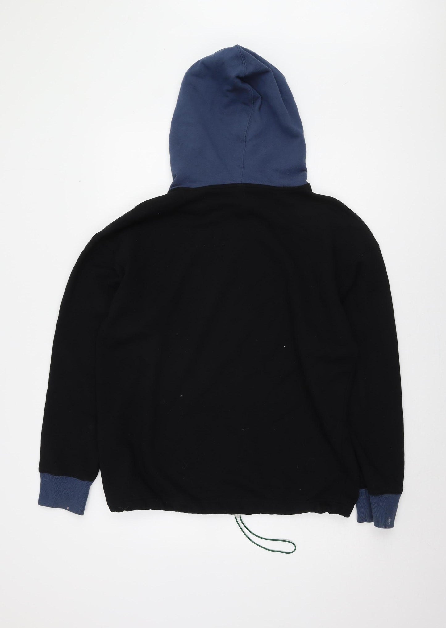 GAYR Men's Black Pullover Hoodie - Regular Fit